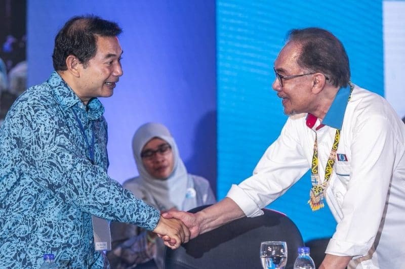 Rafizi Ramli & Anwar Ibrahim