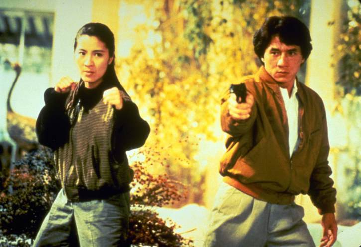 Michelle yeoh and jackie chan in police story 3