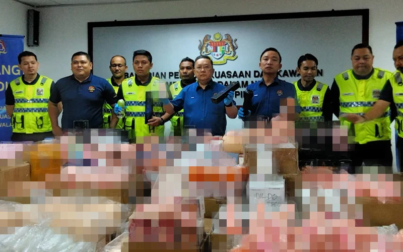 Rm1mil worth of sex toys seized by m'sian authorities in penang