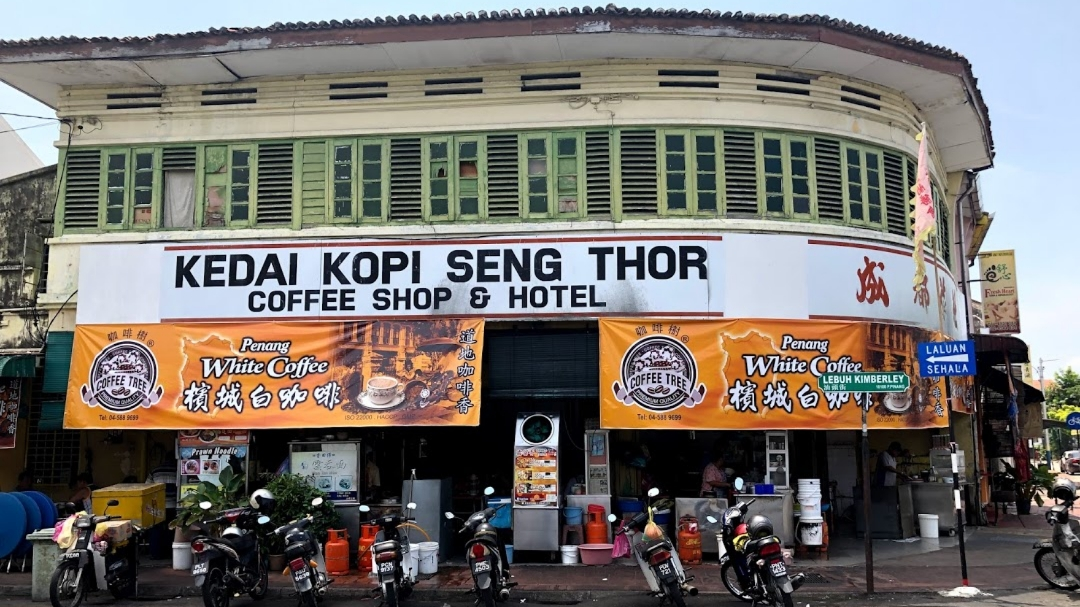 Seng thor coffee shop in penang