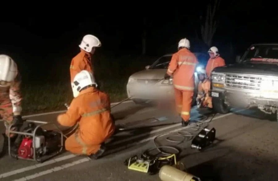 M'sian Driver Finds It Hard To Drive Up Slope, Shocked To Discover Body Underneath His Car