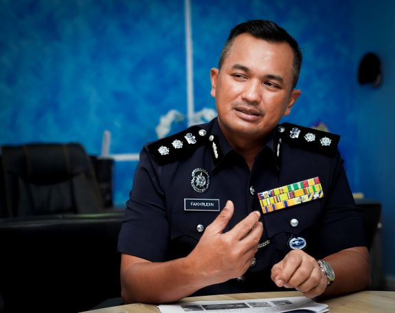 Petaling jaya district police chief assistant commissioner mohamad fakhrudin abdul hamid