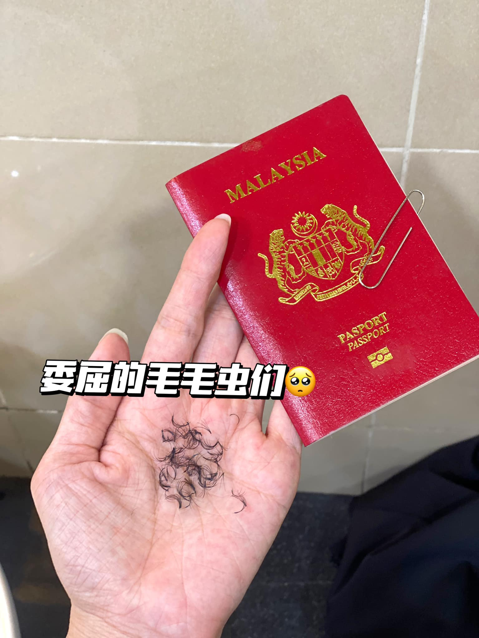 Johor woman forced to pull out eyelash extensions inside toilet to take passport photo