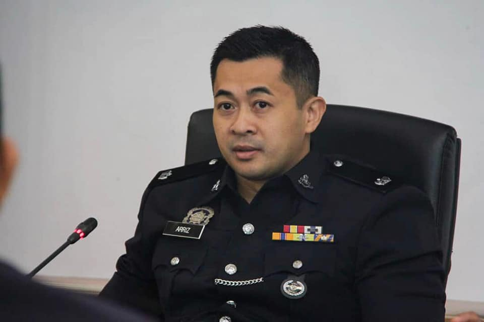 Pendang district police chief deputy superintendent arriz sham hamezah