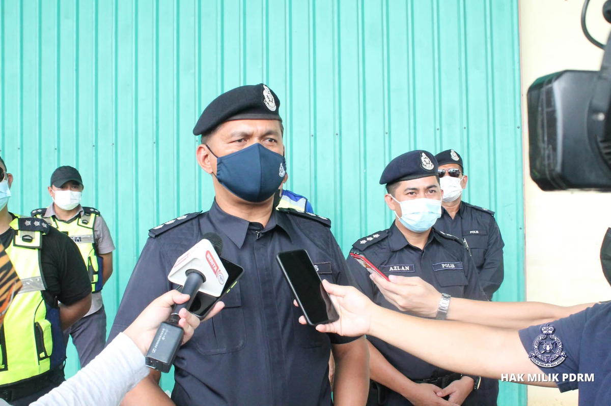 Kota Kinabalu City police chief Assistant Commissioner Mohd Zaidi Abdullah