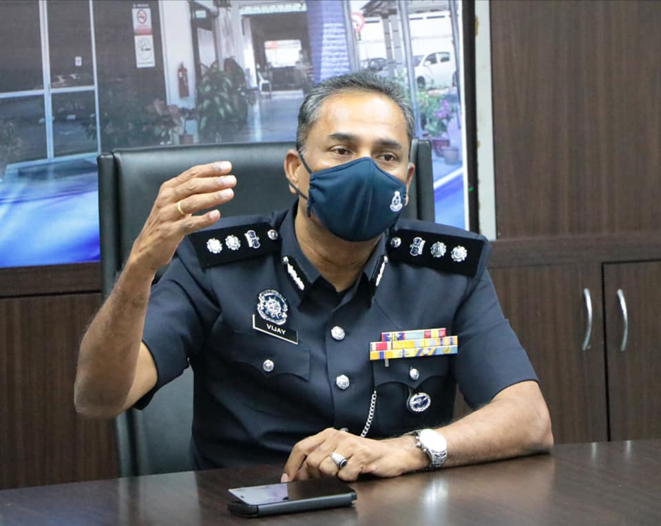 Klang utara police chief assistant commissioner s. Vijaya rao