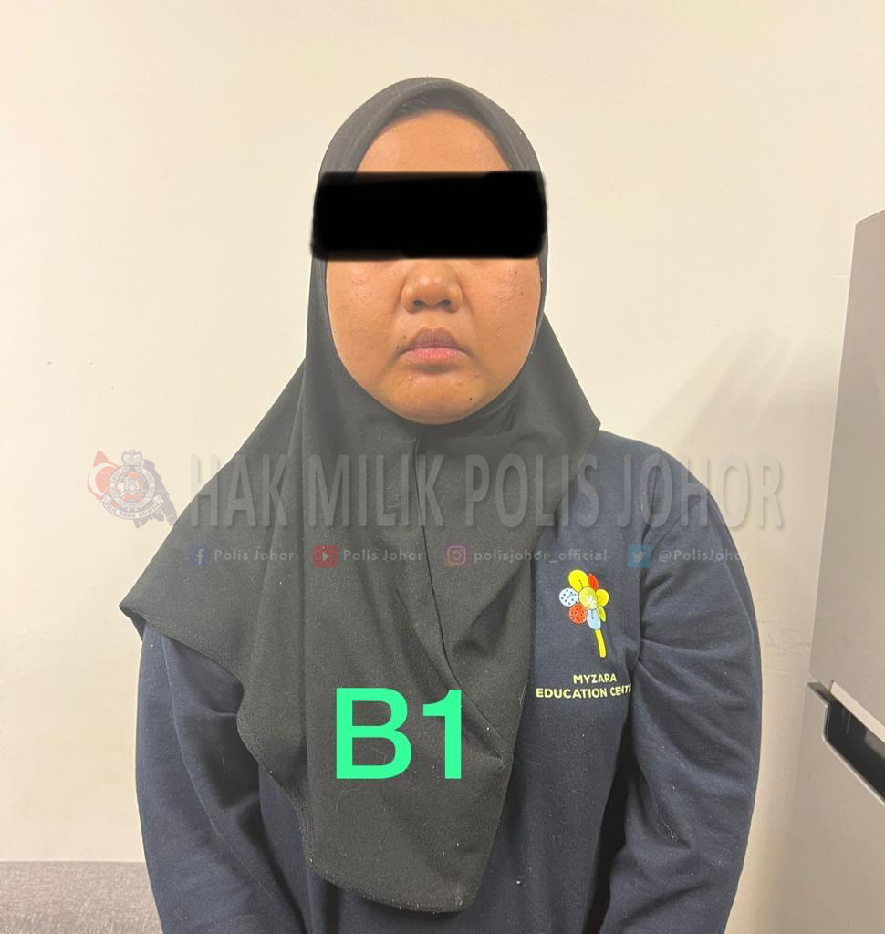 21 years old malaysian baby sitter arrested.