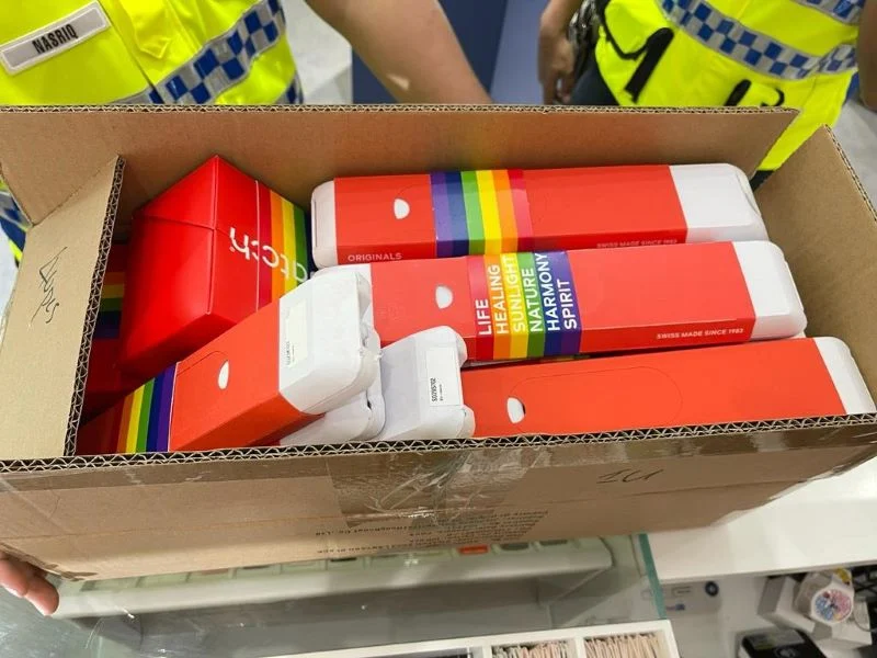 They were meant to arrest terrorists. Instead they're arresting rainbows and swatch watches