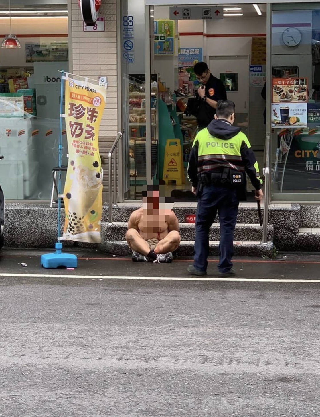 Taiwanese man goes into hulk mode and wrecks 7-eleven store after it ran out of chicken snack