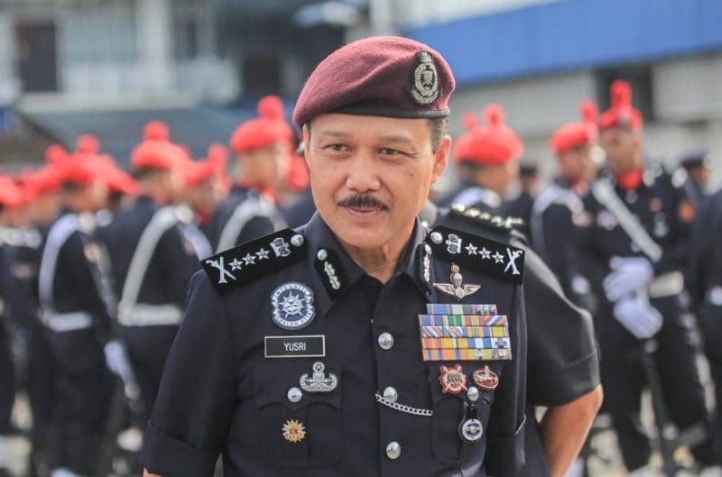 Perak police chief Datuk Seri Mohd Yusri Hassan Basri