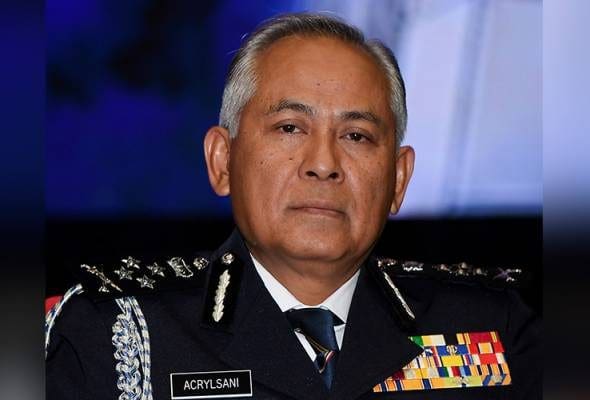 Inspector-General of Police Tan Sri Acryl Sani Abdullah Sani
