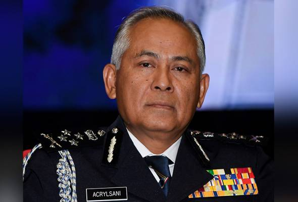 Inspector-general of police tan sri acryl sani abdullah sani