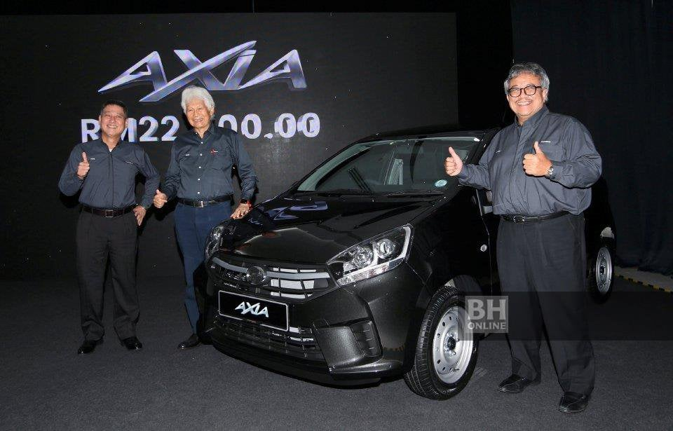 M'sians can now buy the latest perodua axia model at 'rahmah' price of rm22,000