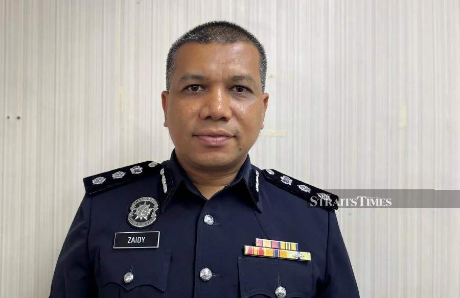 Kuala muda district police chief assistant commissioner zaidy che hassan