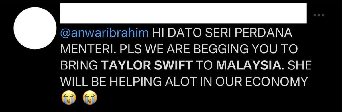 Malaysians react to Taylor Swift's tour location