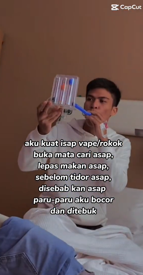 26yo m'sian lands himself in icu after lung collapses due to vaping, warns others not to follow
