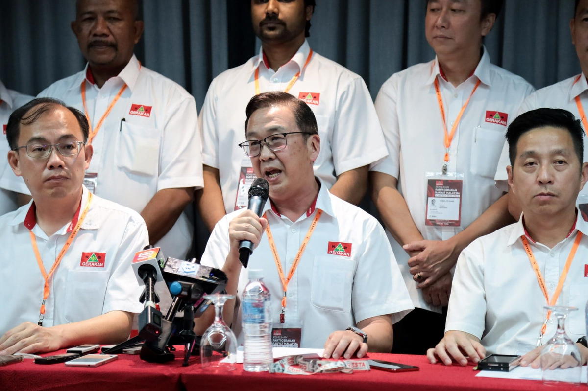 Gerakan president Dominic Lau