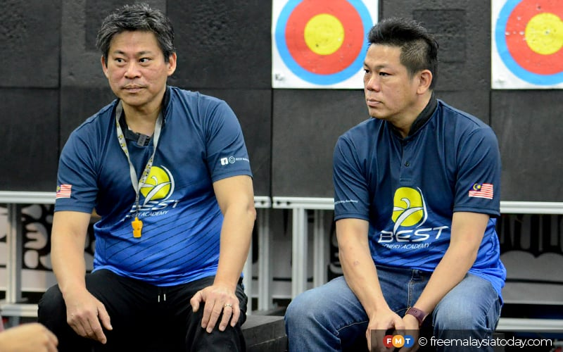 Former m'sian squash champion now works as cleaner at kl archery centre