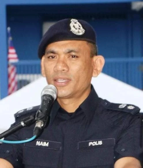 Tapah district police chief superintendent mohd naim asnawi
