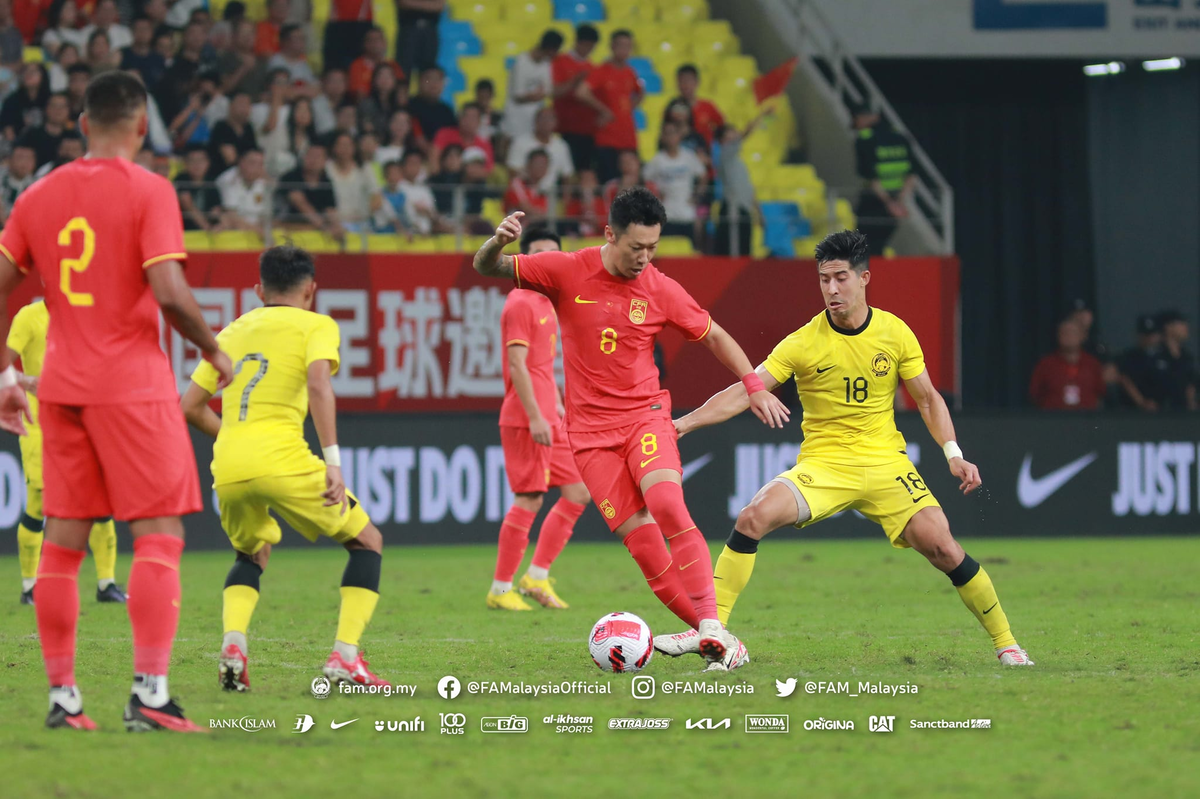 Malaysia vs china football match