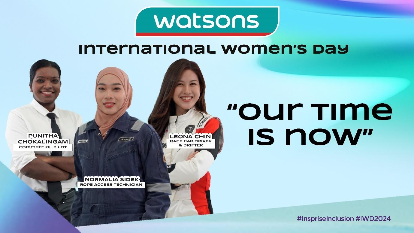 Watsons international women's day 2024