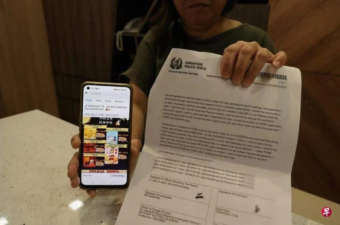 SG Woman Loses RM260K After Downloading App To Purchase Durian Mooncakes