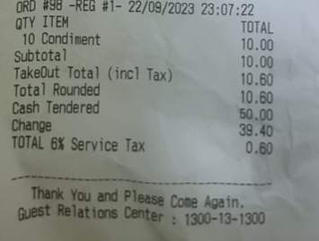 M'sian pays rm10. 60 for 10 chili sauce packs at fast food restaurant, netizens baffled | weirdkaya