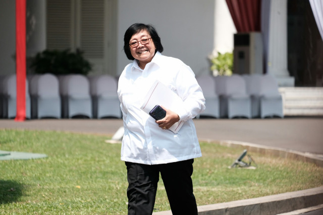 Indonesia environment and forestry minister siti nurbaya bakar