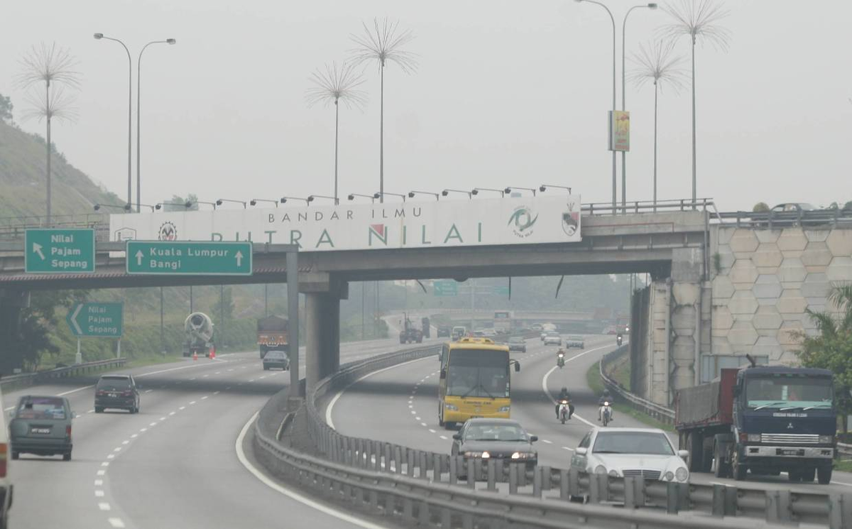 Haze in nilai, negri sembilan