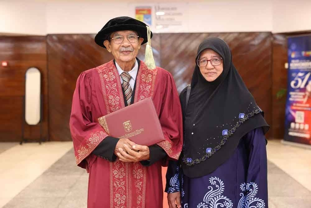 79yo dr muharam awang and his wife