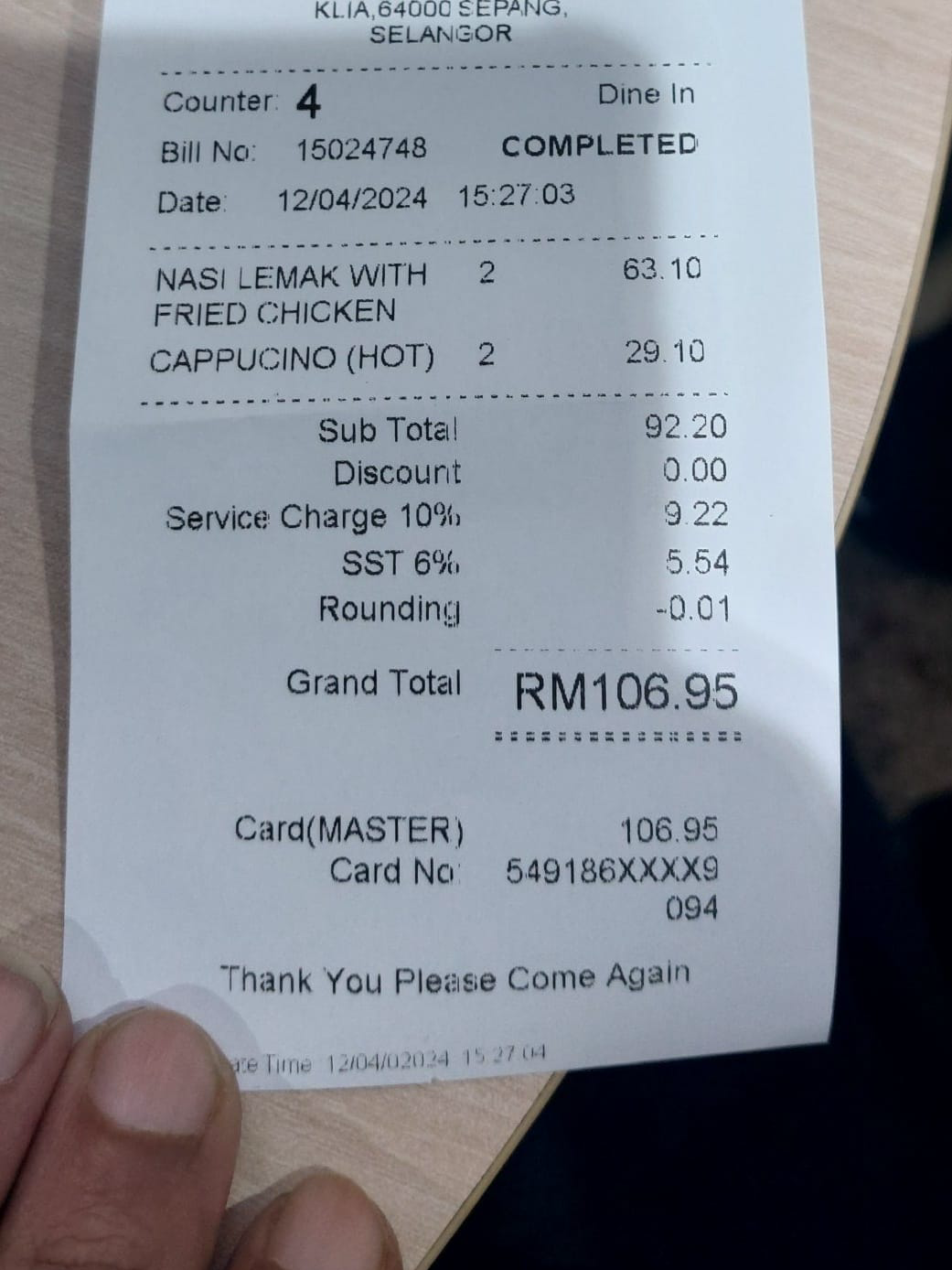 M'sian unhappy with overpriced rm63 nasi lemak for two at klia due to subpar quality and look | weirdkaya