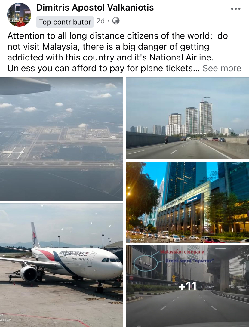 Mat salleh warns other travellers not to visit m'sia because they might get addicted to this country | weirdkaya