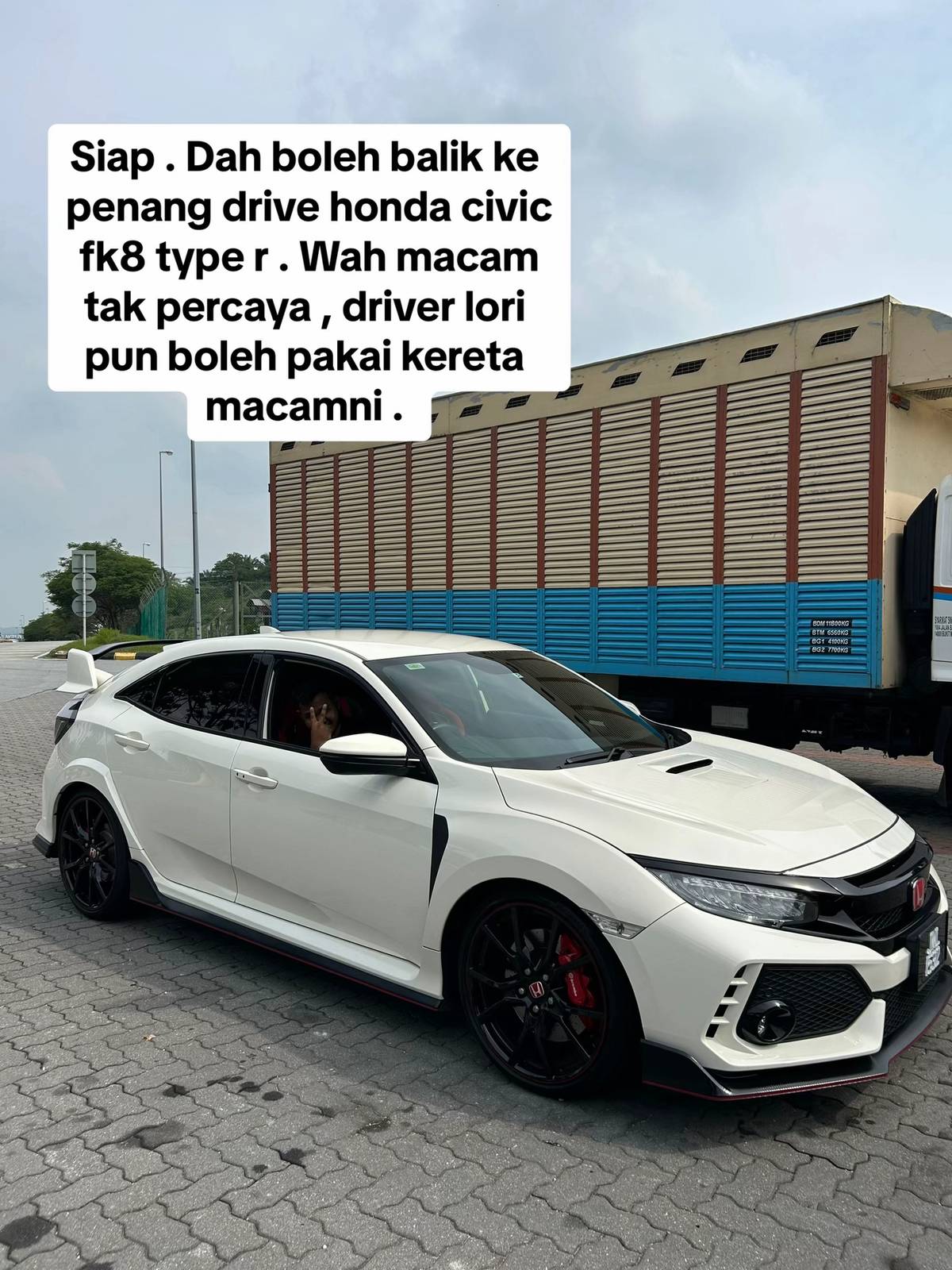 'hard to believe i could afford this' - m'sian lorry driver buys honda civic after years of hard work