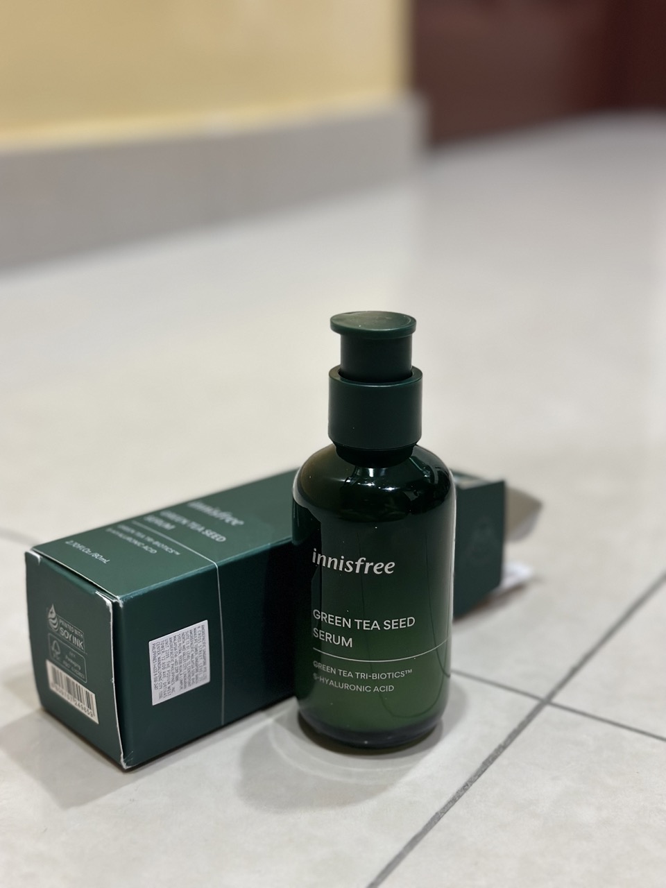 Innisfree launches green tea seed serum with its rebranding. Here's what we think about it | weirdkaya