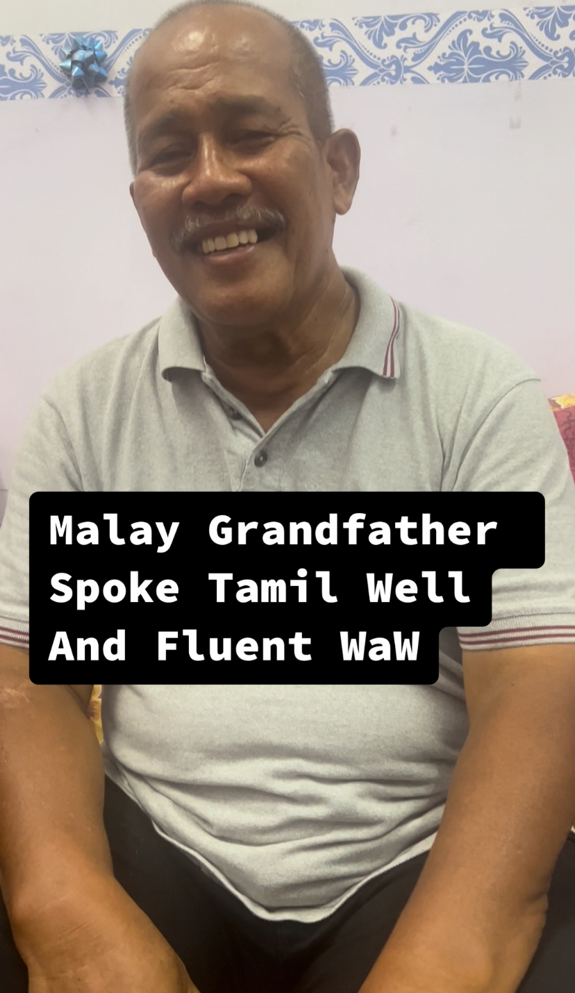 Malaysian pakcik wows netizens by speaking in fluent tamil 