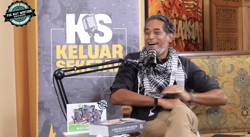 Kj / khairy jamaluddin in keluar sekejap podcast