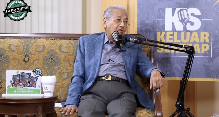 Mahathir in keluar sekejap podcast