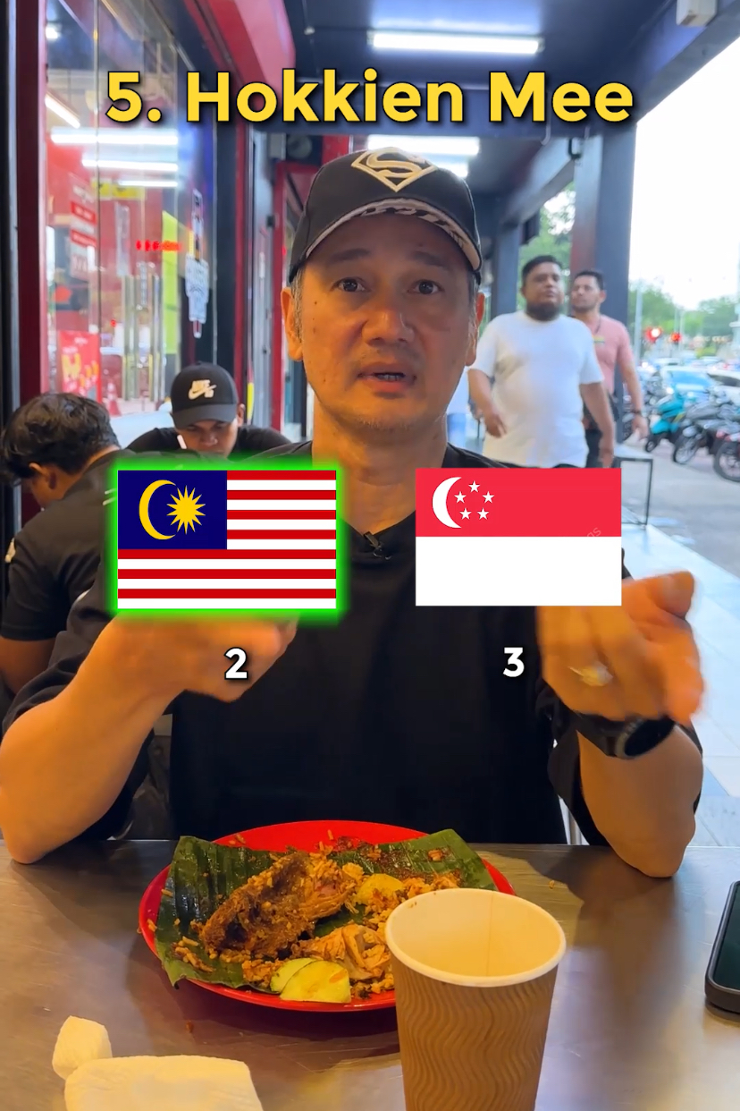 Pua chu kang prefers malaysian hokkien mee