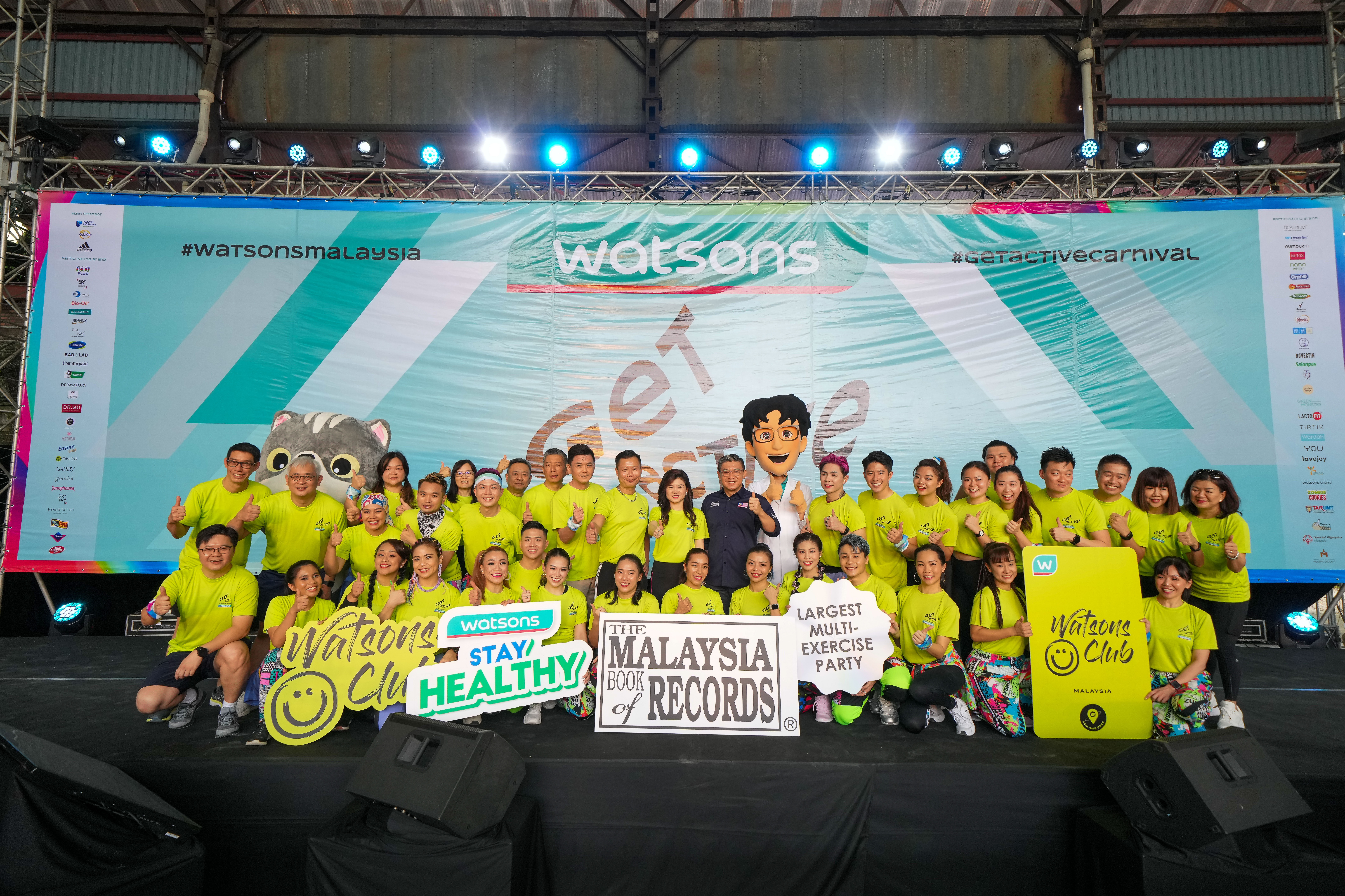 Watsons get active carnival breaks record