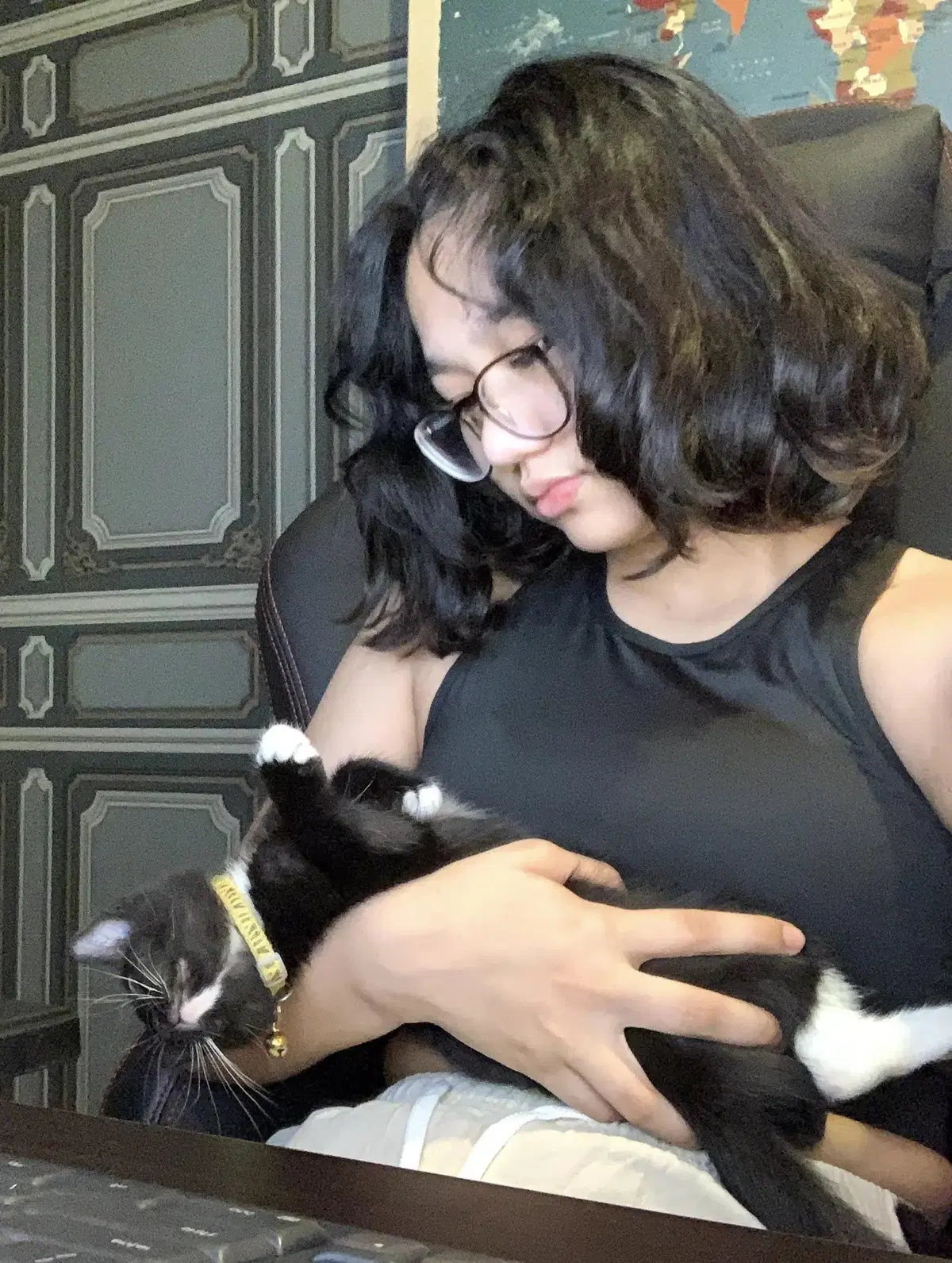 Tianna holding Coraline