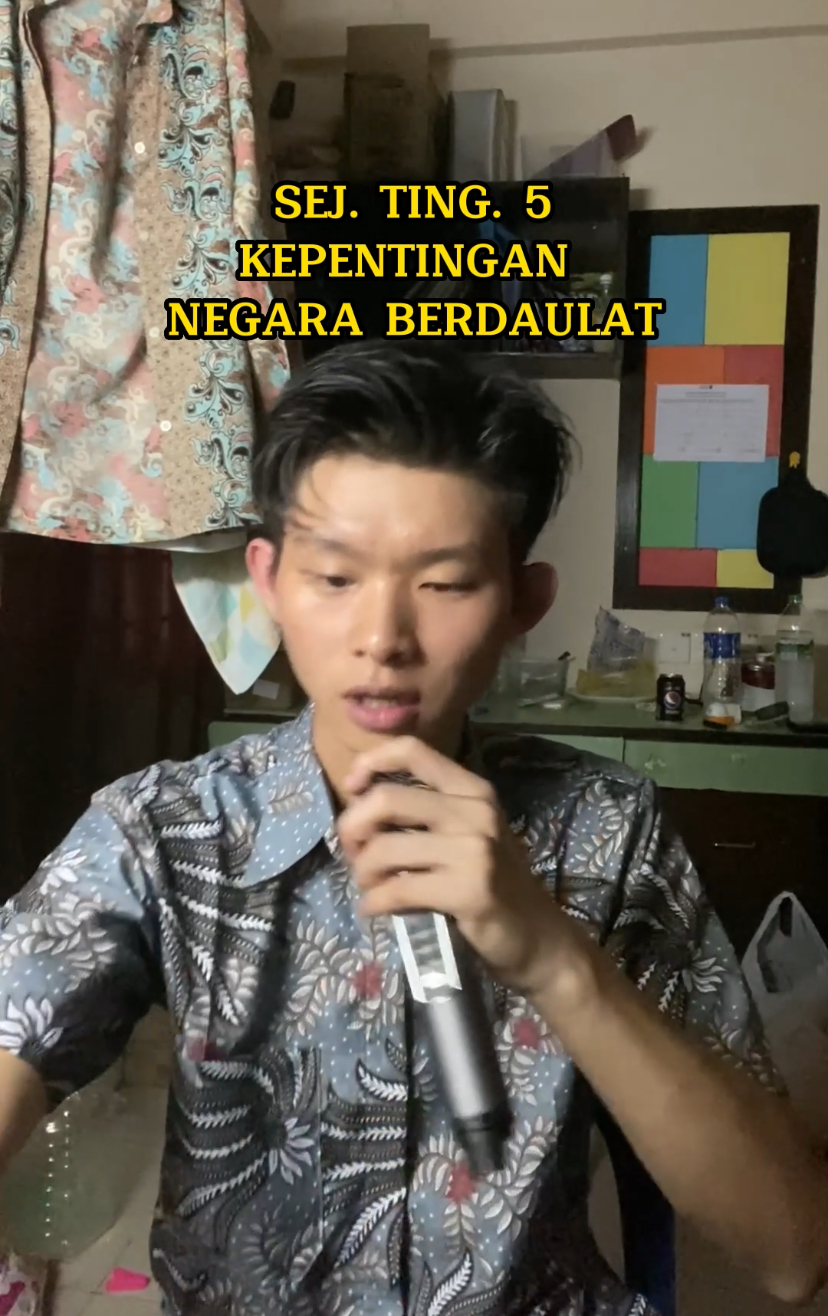 Student raps sejarah spm 2024 - @aaronlim922