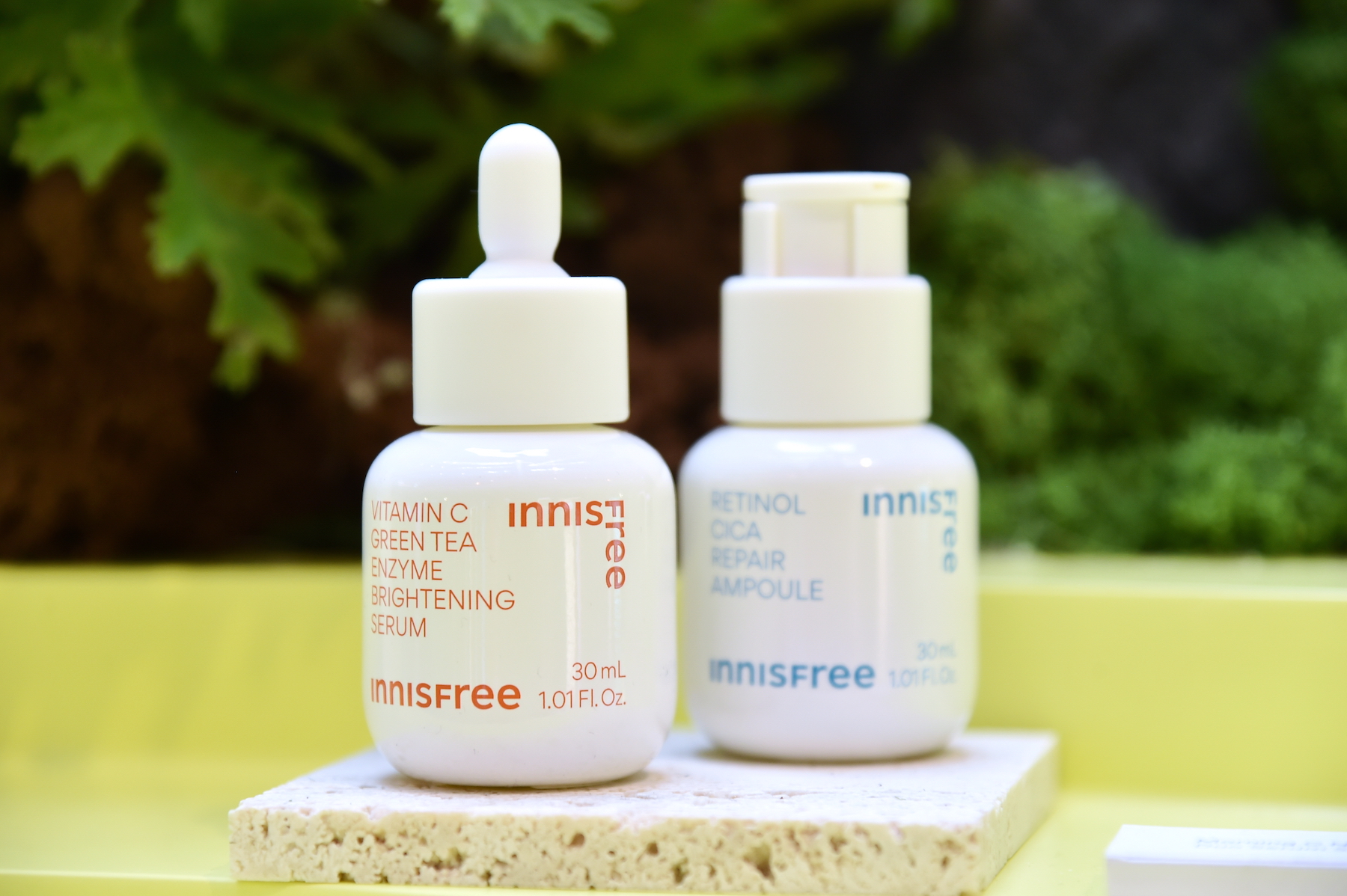 Korean skincare brand innisfree brings nature to the city with the new isle pop-up store at mid valley megamall | weirdkaya