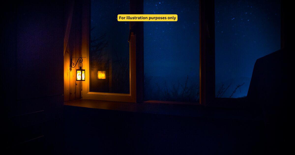 inside a dark house