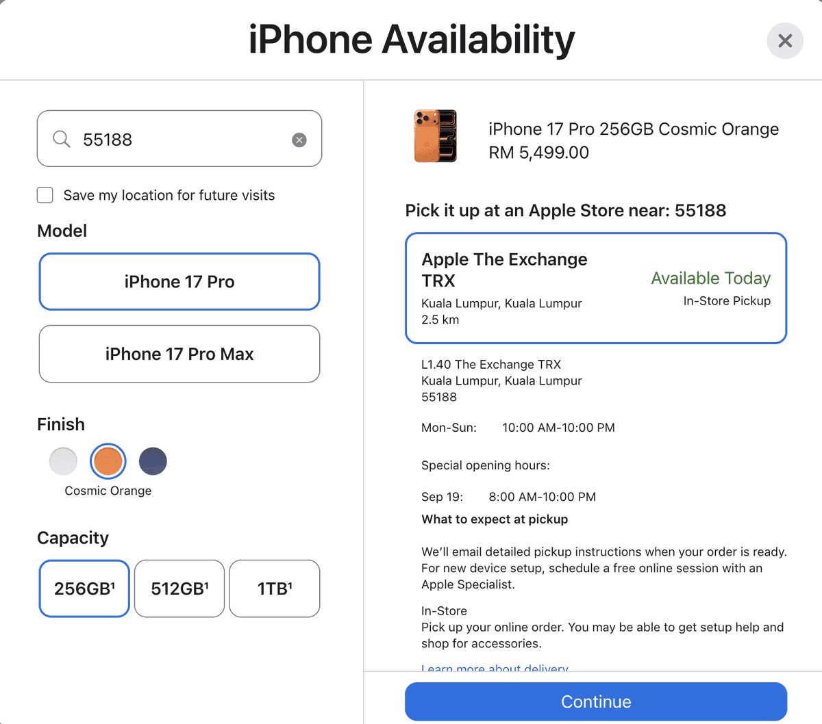 iPhone 17 Availability