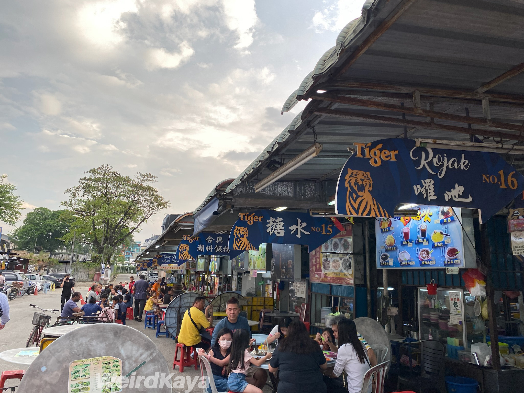 Ipoh tongsui street hawker food