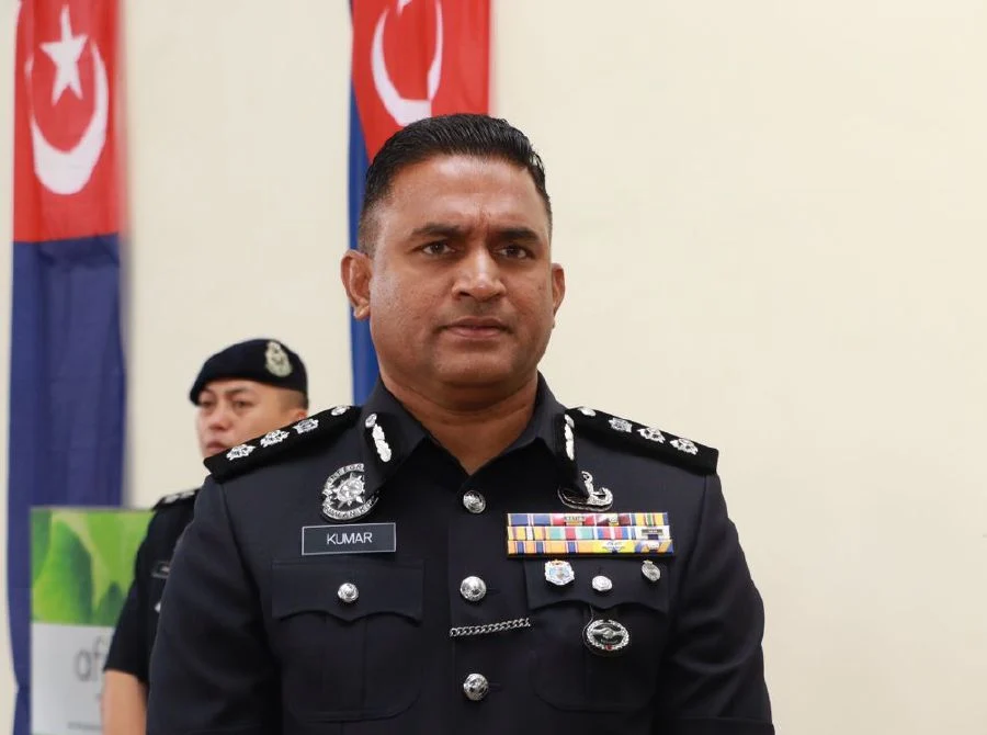 Iskandar Puteri police chief Assistant Commissioner M. Kumarasan