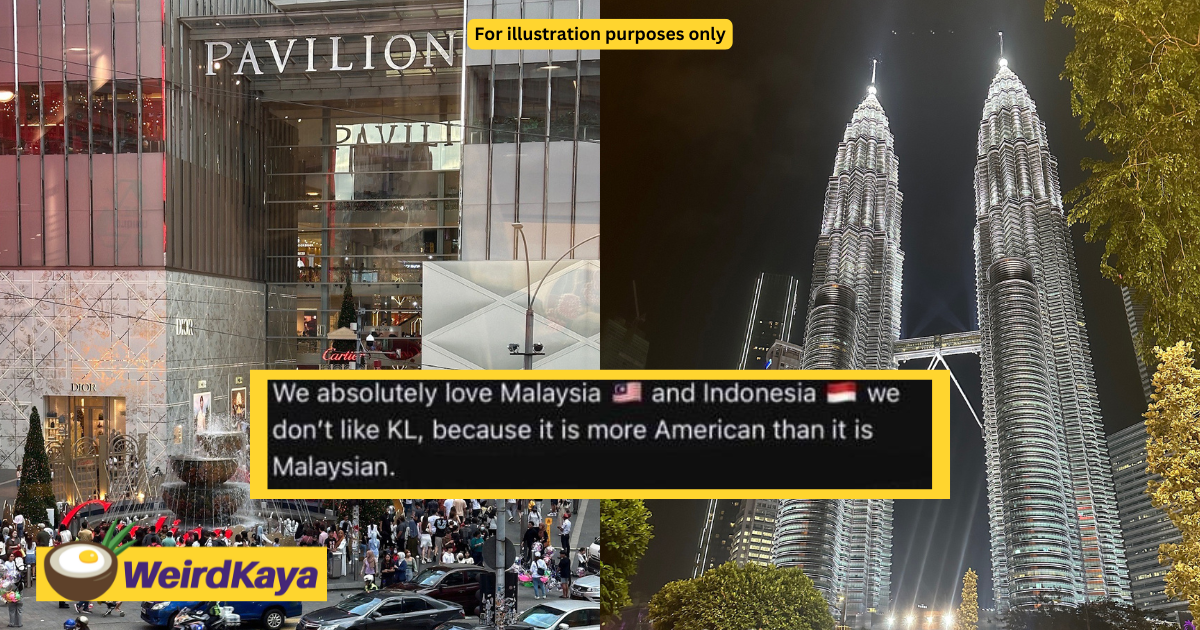 ‘it’s more american’ – tourist criticised by m’sians for saying kl tries to emulate western lifestyle | weirdkaya