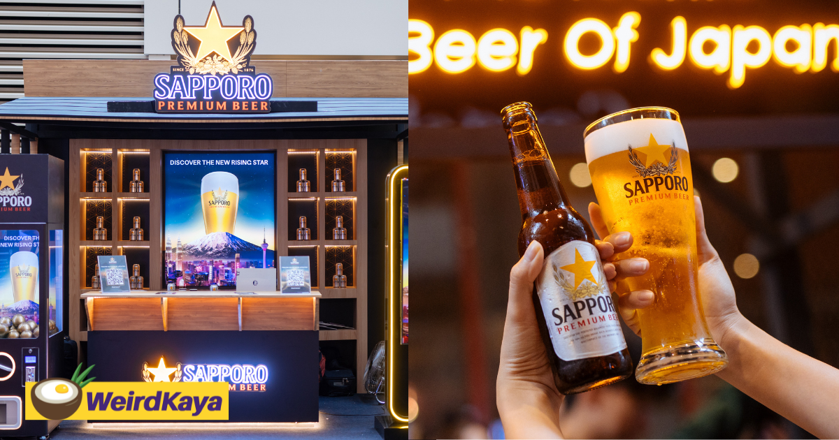 Japan’s sapporo beer is now available in malaysia | weirdkaya
