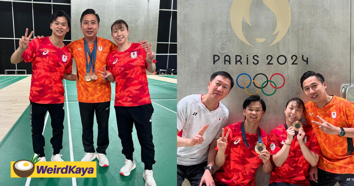 Japanese badminton player arisa higashino thanks m’sian coach jeremy gan upon the end of ‘watagashi pair’ | weirdkaya