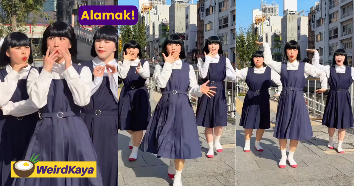 Japanese dance group avantgardey dances to viral raya song 'alamak raya lagi' & it's super hyped! | weirdkaya